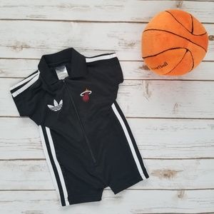 Adidas Miami Heat Baby Romper | 6-9 Months